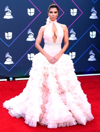 Roselyn Sanchez arrives at the 22nd annual Latin Grammy Awards, at the MGM Grand Garden Arena in Las Vegas
2021 Latin Grammy Awards - Arrivals, Las Vegas, United States - 18 Nov 2021