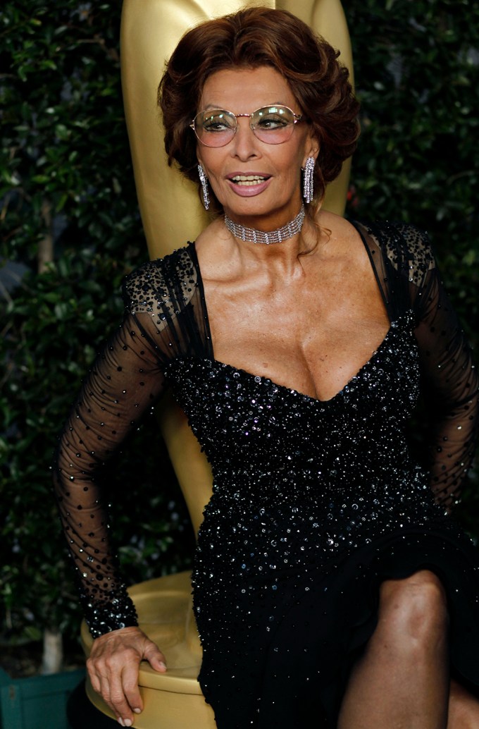 Sophia Loren Gets Honored By The Motion Picture Academy in 2011