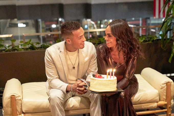 Michelle Gives Brandon A Birthday Cake