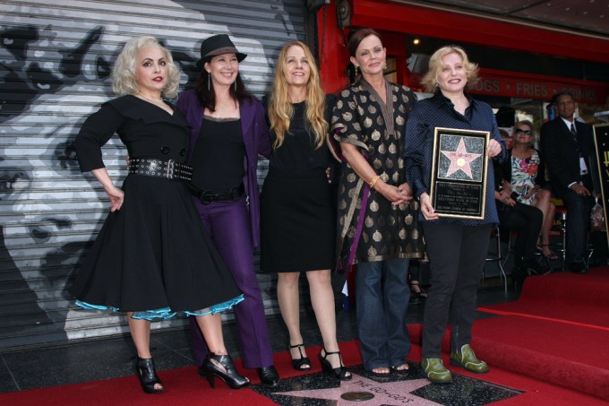 The Go-Gos Get A Star On The Hollywood Walk Of Fame In 2011