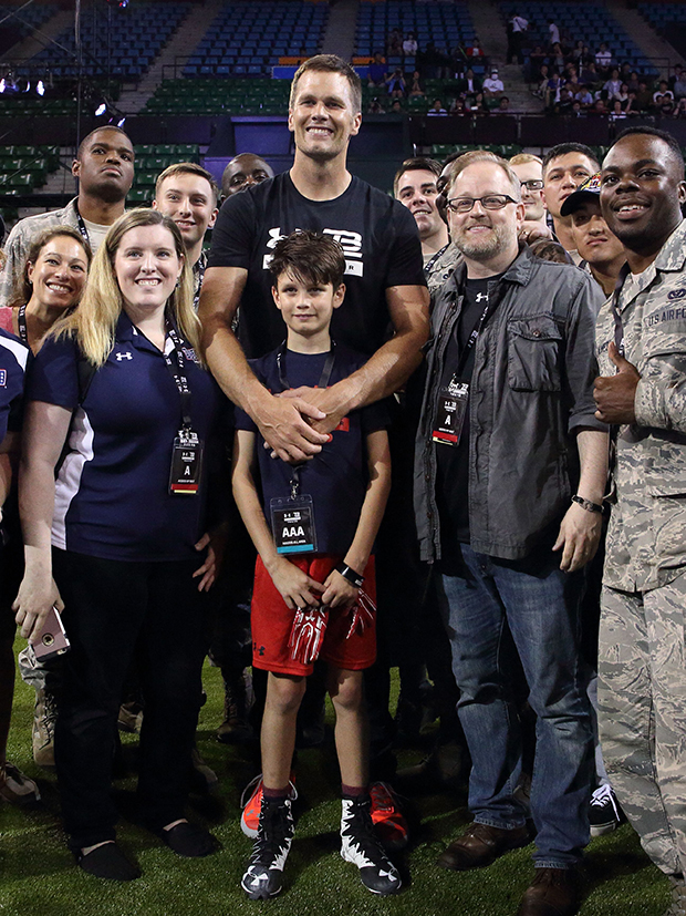 Tom Brady's son, Jack, is nearly as tall as legendary QB