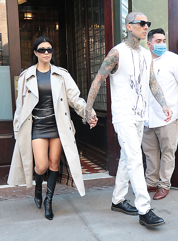 Kourtney Kardashian & Travis Barker 