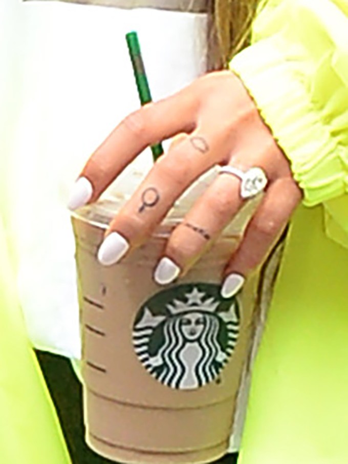 Ariana Grande’s Hand Tattoos