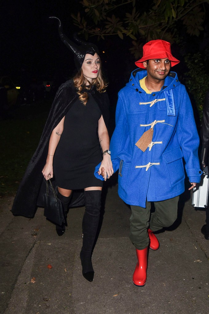 Aziz Ansari attends Jonathan Ross Halloween party