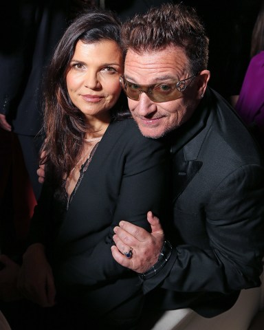 Bono and wife Ali Hewson
Stella McCartney show, Autumn Winter 2013, Paris Fashion Week, France - 04 Mar 2013