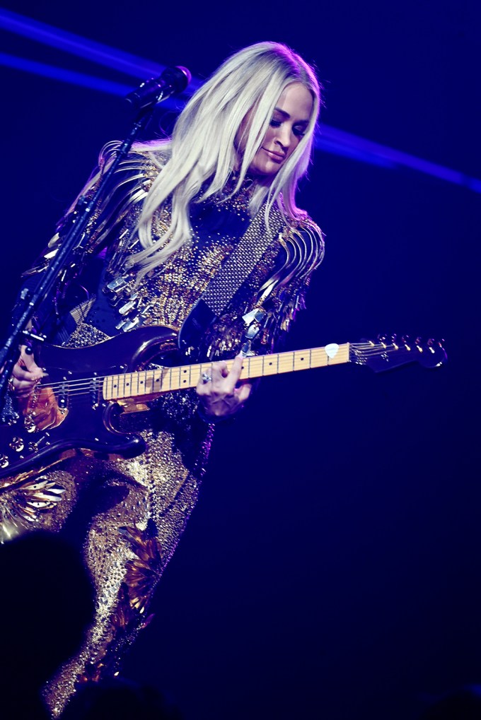 Carrie Underwood Shreds On The Guitar