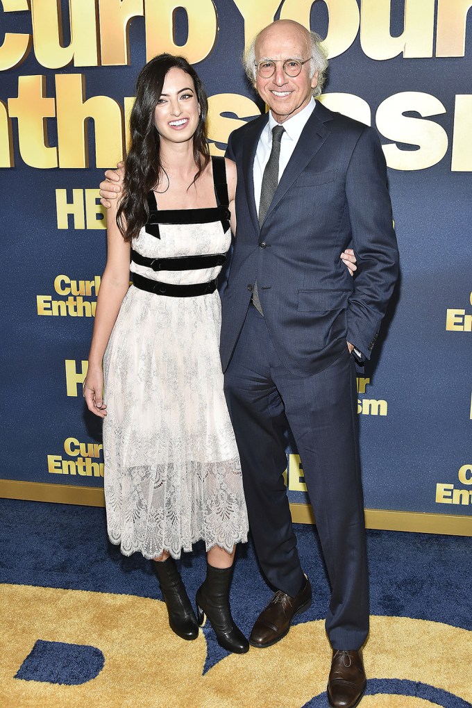Cazzie David & Larry David At The ‘Curb Your Enthusiasm’ Premiere