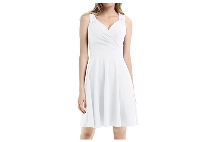 white dress reviews