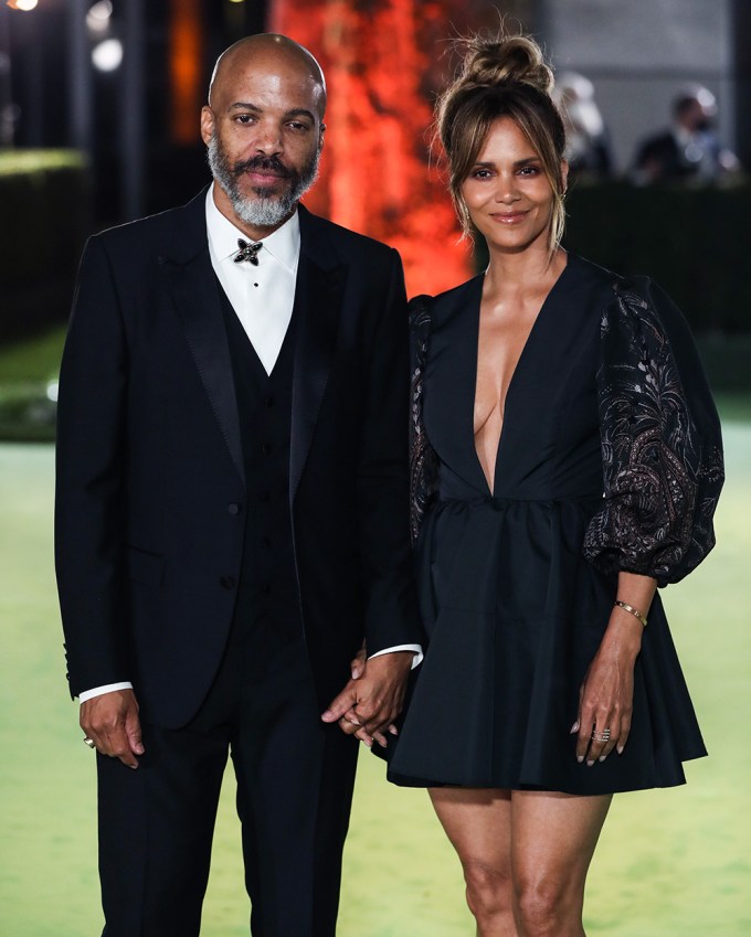 Halle Berry & Van Hunt At Academy Museum Of Motion Pictures Opening Gala