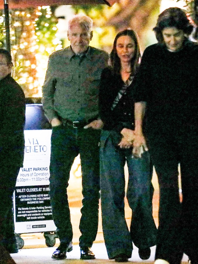 Harrison Ford & Calista Flockhart Out In Santa Monica