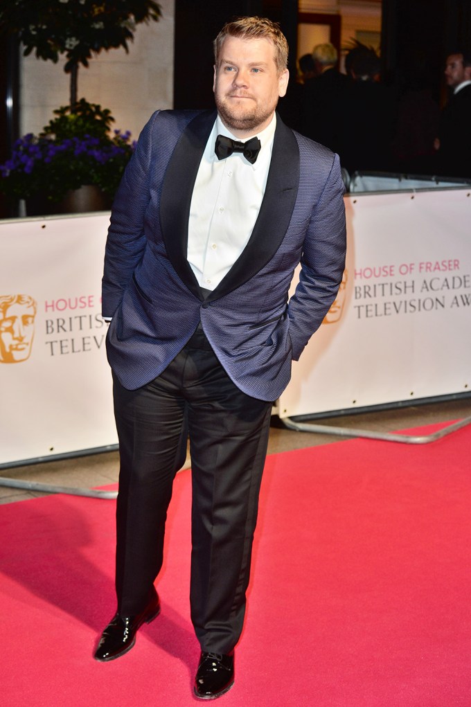 James Corden At The British Academy Television Awards In 2015