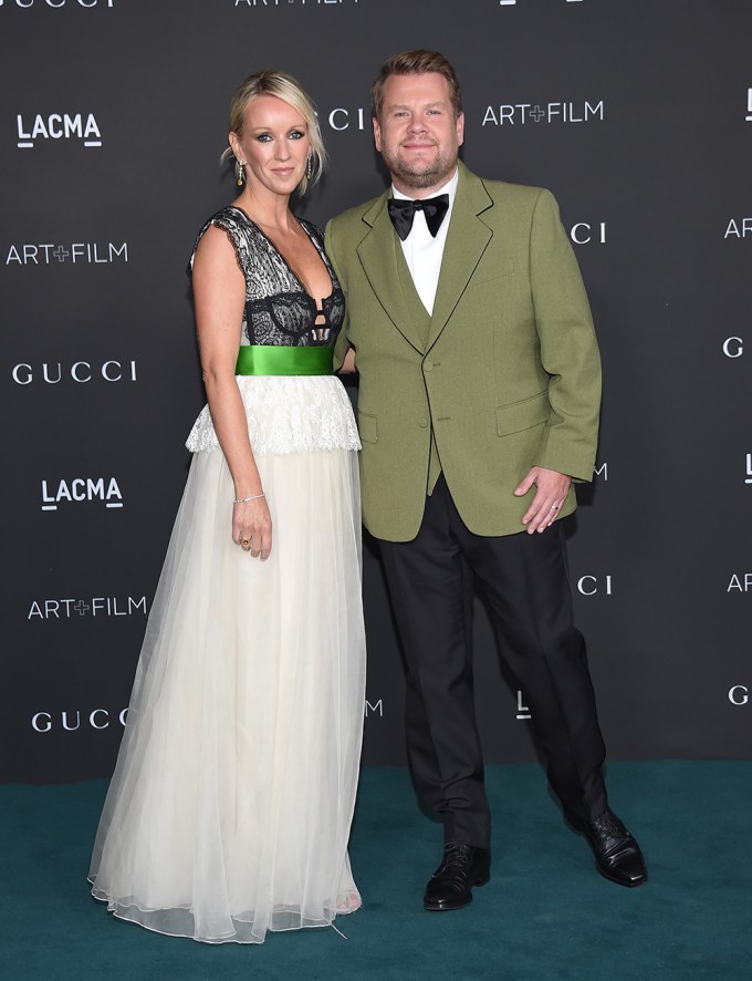 James Corden & Julia Carey At The 2021 LACMA: Art + Film Gala