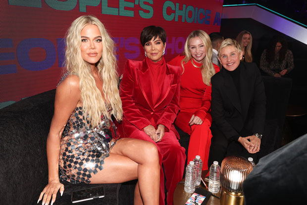 khloe kardashian no People Choice Awards 2021