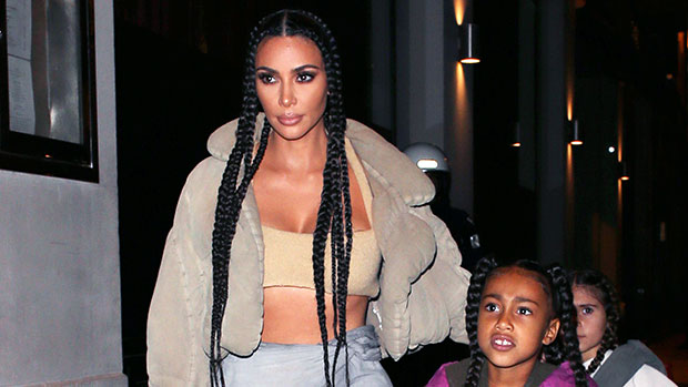 Kim Kardashian Takes Daughter North And Her Basketball Team To Dinner