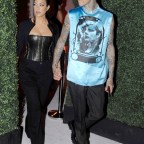 Kourtney Kardashian And Travis Barker Attend Kylie's Event At Ulta Beauty In Los Angeles