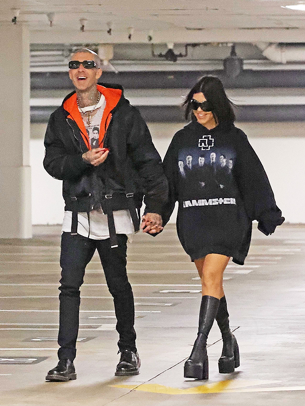 See All the Best Looks from Kourtney Kardashian and Travis