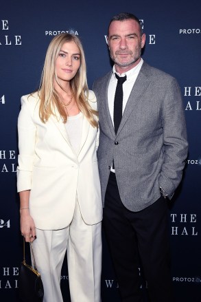 Taylor Neisen and Liev Schreiber
'The Whale' movie  premiere, New York, USA - 29 Nov 2022