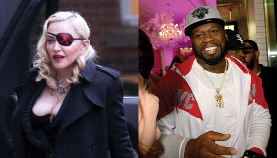Madonna, 50 Cent