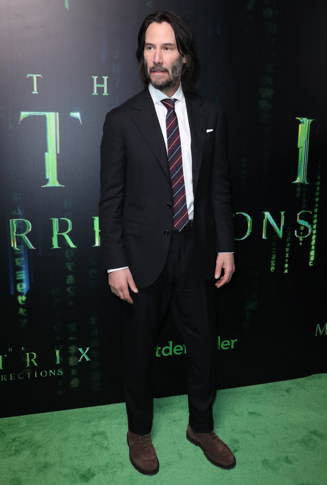 Keanu Reeves
'The Matrix Resurrections' film premiere, Arrivals, San Francisco, California, USA - 18 Dec 2021