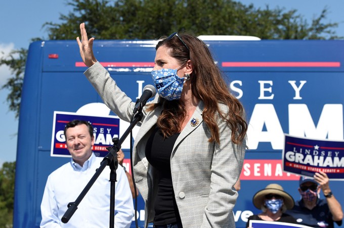 Nancy Mace At A South Carolina Rally