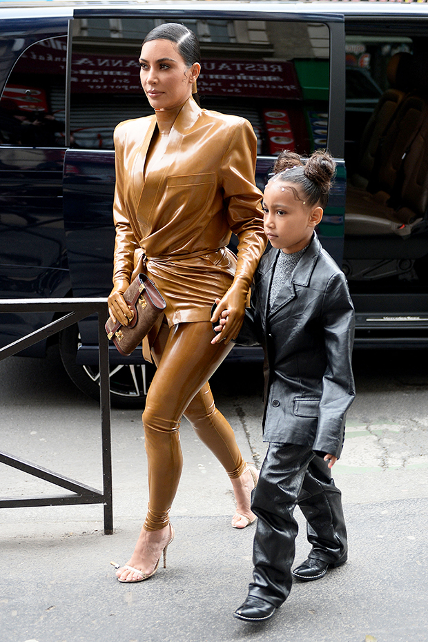 North West shows off her closet and designer bag collection