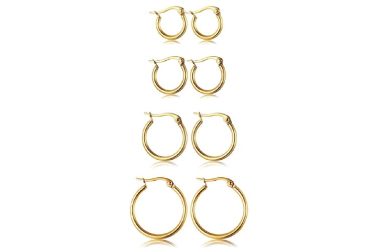 gold hoop earrings reviews