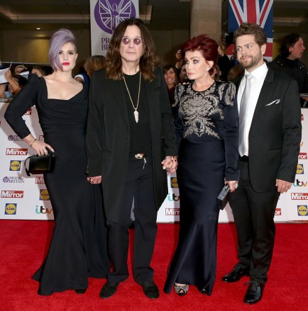 Kelly Osbourne, Ozzy Osbourne, Sharon Osbourne and Jack Osbourne
Pride of Britain Awards, Grosvenor House, London, Britain - 28 Sep 2015