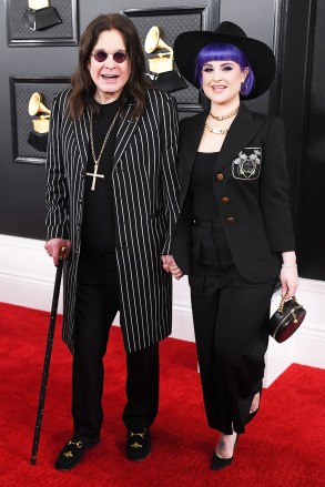 Ozzy Osbourne and Kelly Osbourne
62nd Annual Grammy Awards, Arrivals, Los Angeles, USA - 26 Jan 2020