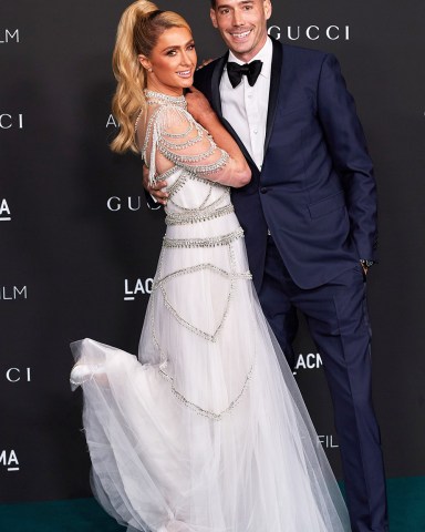 Paris Hilton and Carter Reum LACMA: Art + Film Gala, Los Angeles County Museum of Art, Los Angeles, California, USA - 06 Nov 2021