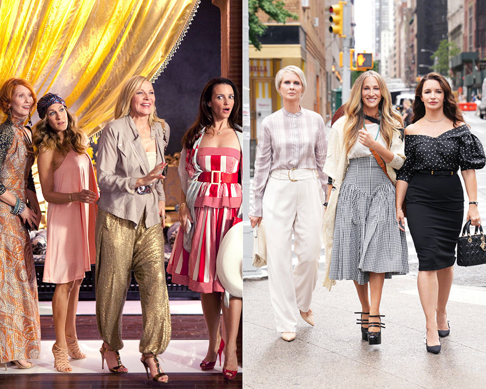 Sex And The City Characters From Original Series and Reboot Photos pic image
