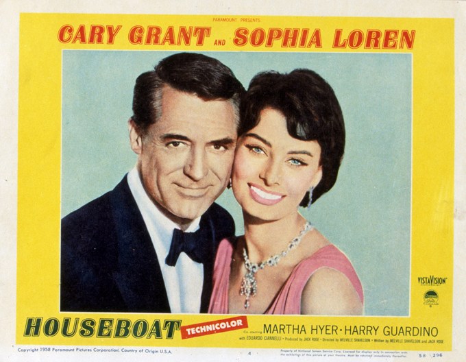Sofia Loren Buddies Up To Cary Grant in ‘Houseboat’ In 1958