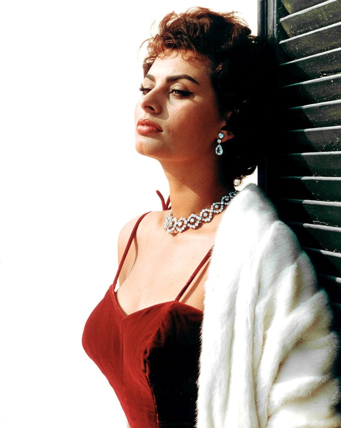 Sophia Loren Dazzles In Diamonds During ‘Houseboat’
