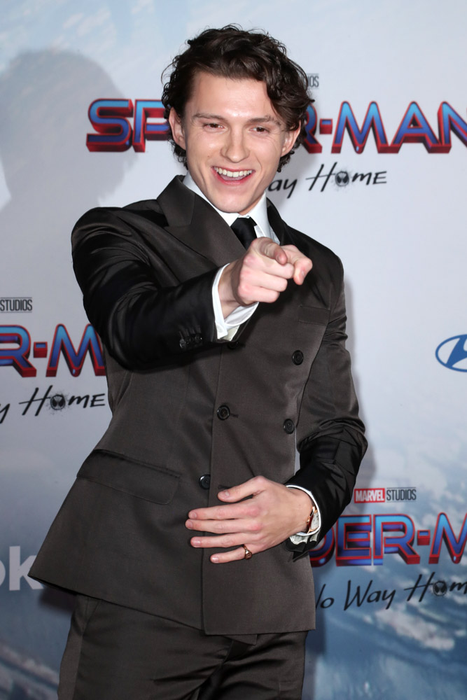 Tom Holland 'Spider -Man: No Way Home' Film Premiere, Llegados, Regency Village Theatre, Los Ángeles, California, EE. UU. - 13 de diciembre de 2021