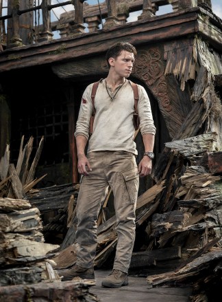 Nathan Drake (Tom Holland) in Columbia Pictures' UNCHARTED.