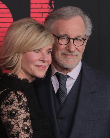 Kate Capshaw and Steven Spielberg
'West Side Story' film premiere, Arrivals, Los Angeles, California, USA - 07 Dec 2021
