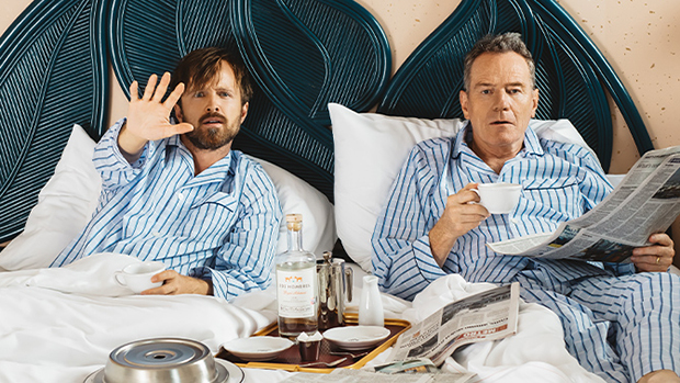 ‘Breaking Bad’s Aaron Paul & Bryan Cranston Jump Into Bed Together For Wild ‘Esquire’ Photoshoot.jpg