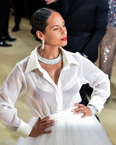Alicia Keys Costume Institute Benefit celebrating the opening of In America: A Lexicon of Fashion, Arrivals, The Metropolitan Museum of Art, New York, USA - 13 Sep 2021