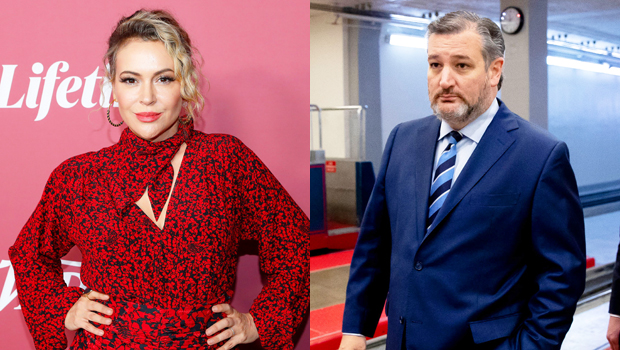 Alyssa Milano, Ted Cruz