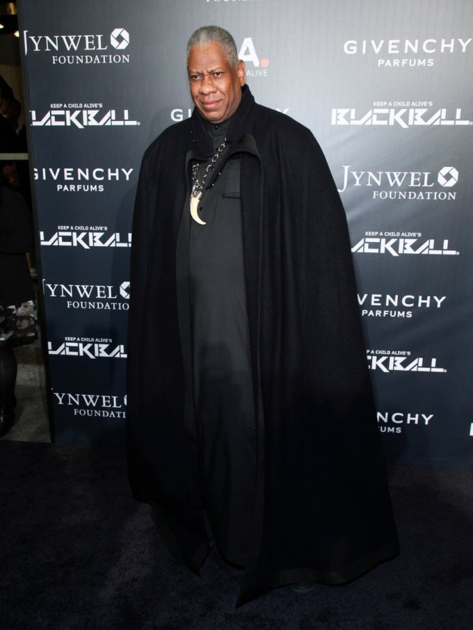 Andre Leon Talley Attends Keep A Child Alive’s Black Ball