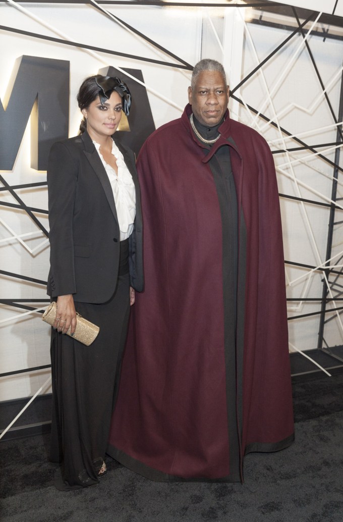 Andre Leon Talley & Rachel Roy At The MoMa Art Film Benefit Tribute To Alfonso Cuaron