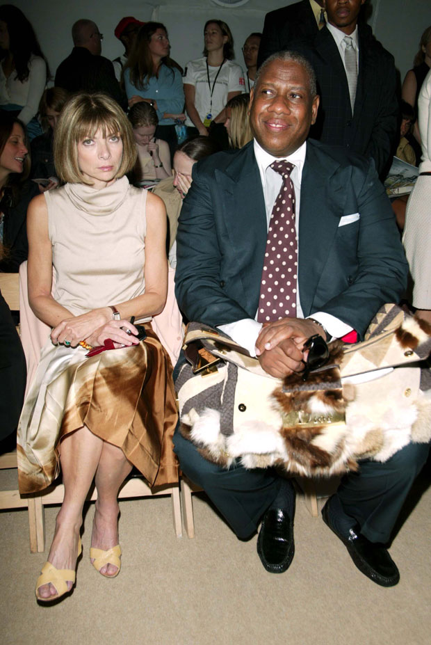 Anna Wintour, Andre Leon Talley 