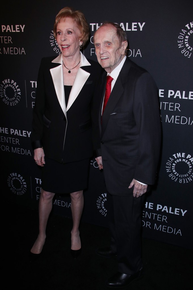 Carol Burnett & Bob Newhart Arrive At The Paley Honors Tribute