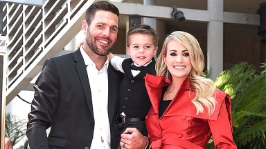 Carrie Underwood Mike Fisher Isaiah Fisher Hollywood Walk of Fame 2018