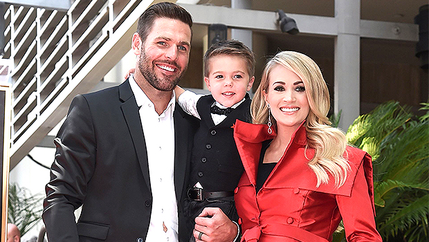 Carrie Underwood Mike Fisher Isaiah Fisher Hollywood Walk of Fame 2018