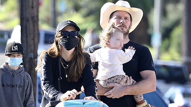 Chris Pratt Holds Daughter Lyla, 1, On Walk With Reportedly Pregnant Katherine Schwarzenegger.jpg