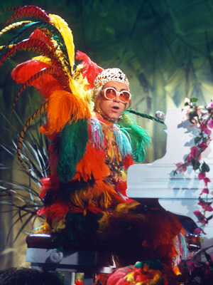 Elton John's Costumes, Outfits & Most Fabulous Shoes Over the