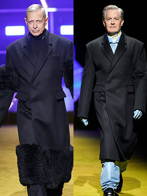 Kyle McLachlan and Jeff Goldblum Walked in Prada's Menswear Show - Go Fug  Yourself