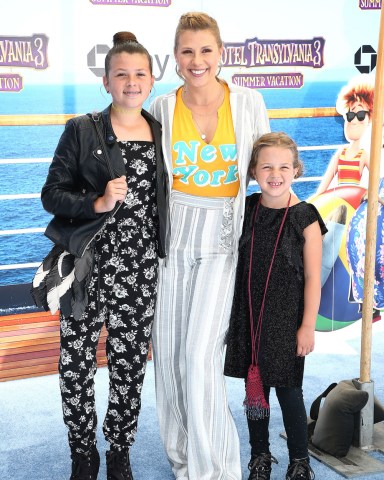 Jodie Sweetin, Beatrix Coyle and Zoie Herpin
'Hotel Transylvania 3: Summer Vacation' film premiere, Los Angeles, USA - 30 Jun 2018