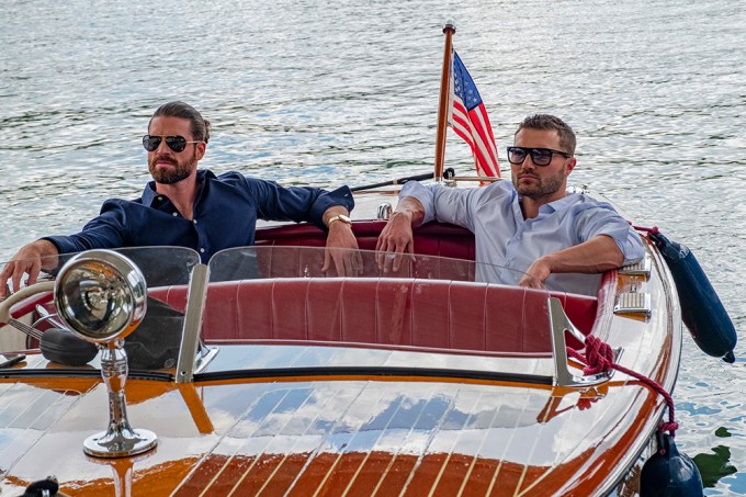 Steven & Kurt Head Out On A Boat