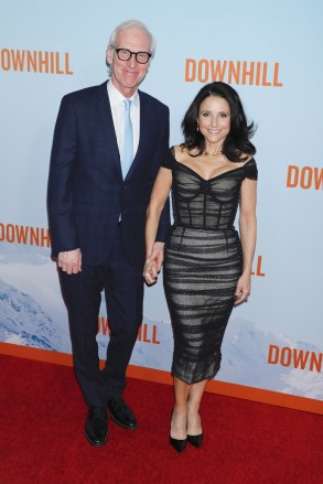 Brad Hall and Julia Louis-Dreyfus
'Downhill' film premiere, Arrivals, New York, USA - 12 Feb 2020